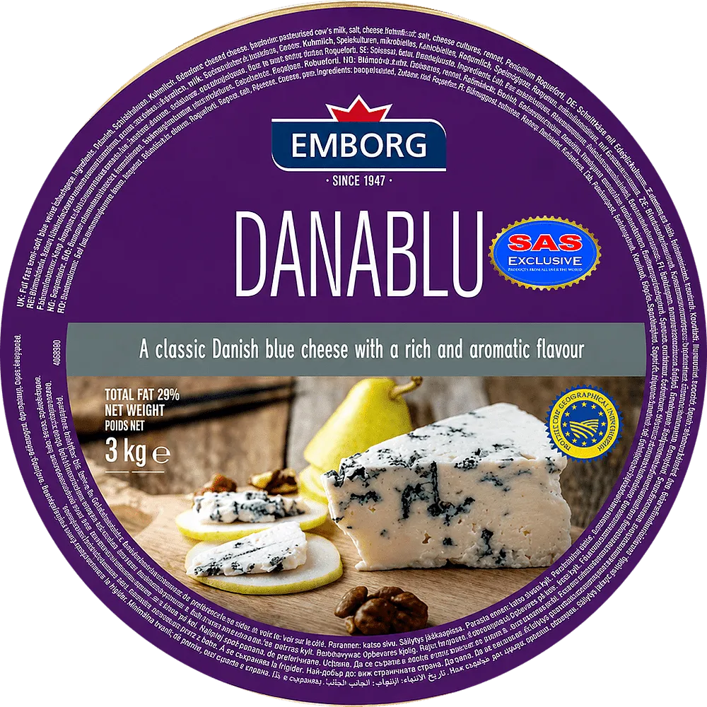 Сыр с плесенью "Emborg Danablu"