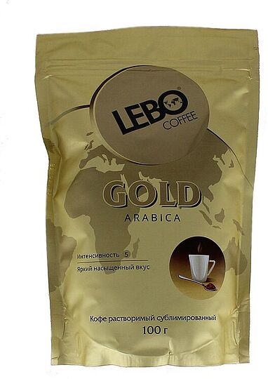 Սուրճ լուծվող «Lebo Gold Arabica» 100գ