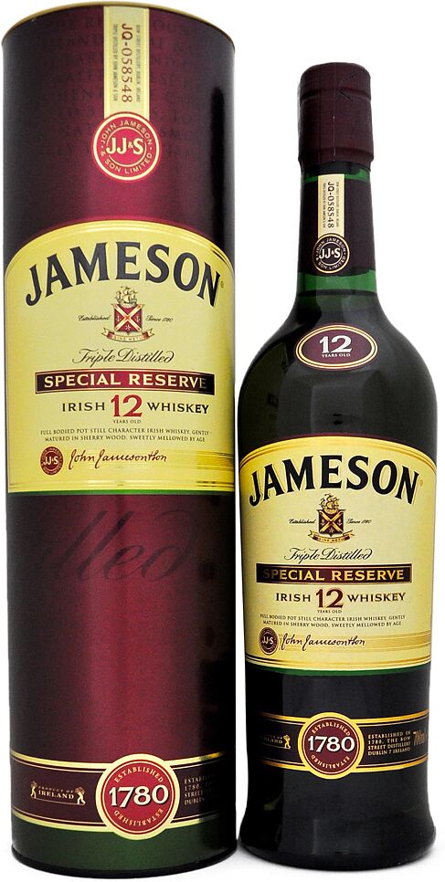 Whiskey "Jameson Special Reserve" 0,7l   
