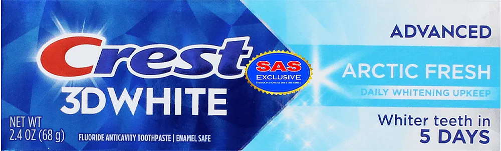 Ատամի մածուկ «Crest 3D White Arctic Fresh» 68գ
