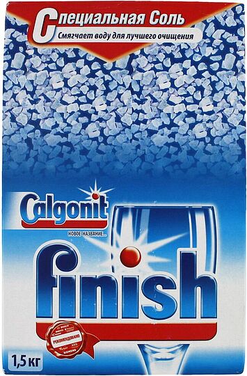Соль для посудомоечных машин ''Calgonit Finish'' 1,5кг