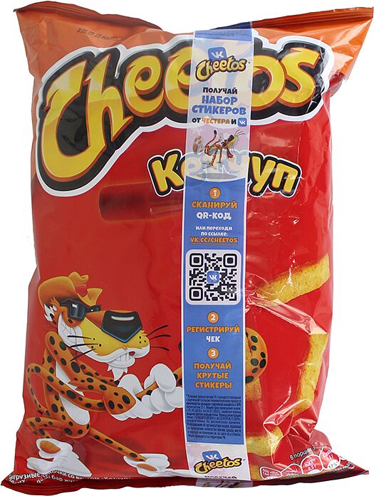 Եգիպտացորենի ձողիկներ «Cheetos» 85գ Կետչուպ