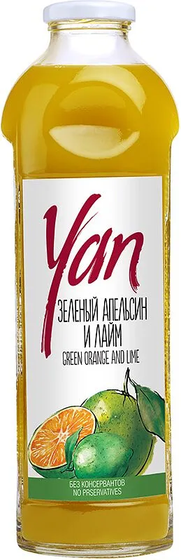 Green orange & lime nectar "Yan"  930ml 