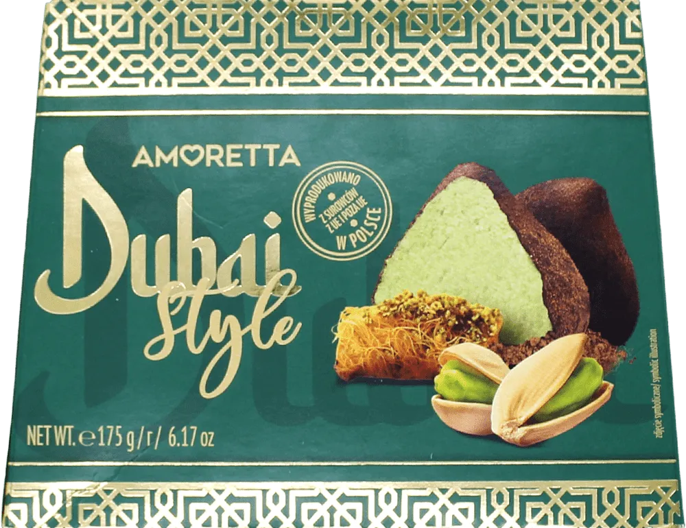 Truffle with pistachio cream & kataif "Amoretta Dubai Style" 175g