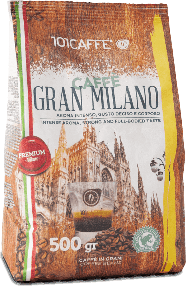 Coffee beans "Gran Milano" 500g