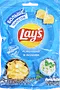 Sour cream & greens flavored chips "Lay's Sour cream & Greens" 40g