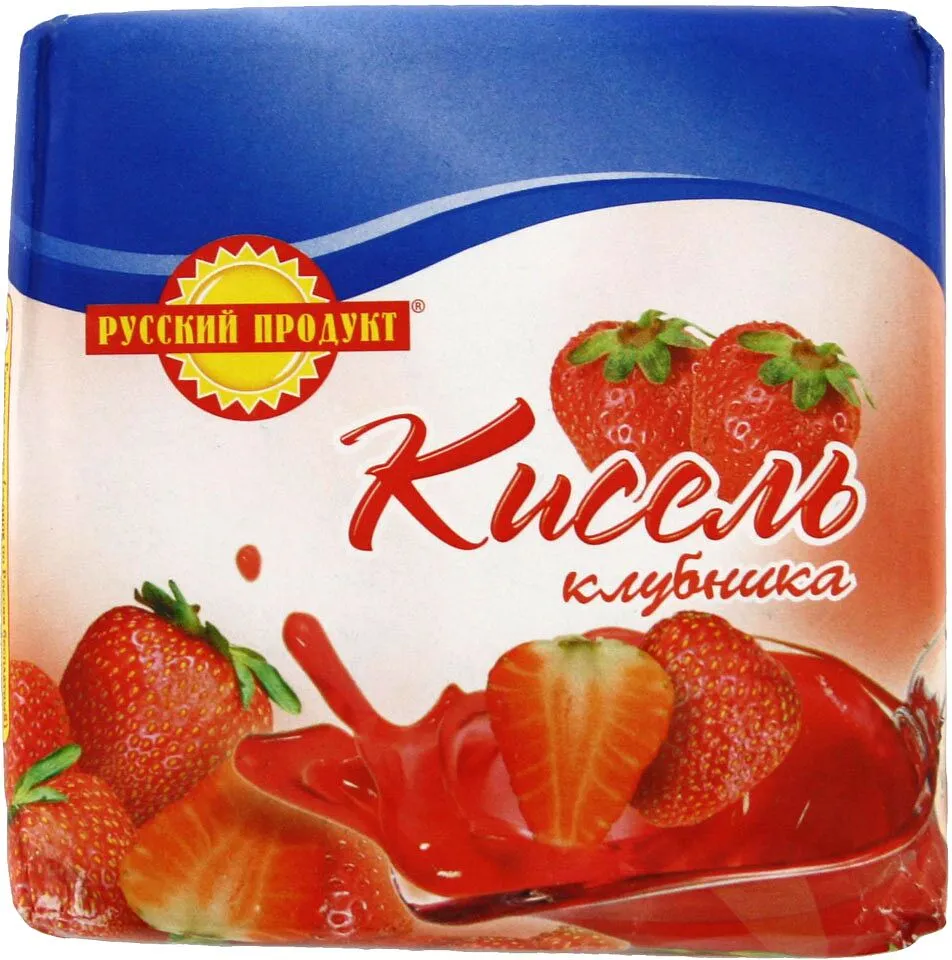 Strawberry flavored kissel "Russkiy Product" 220g 