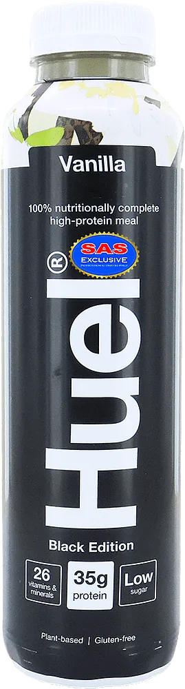 Ըմպելիք սպիտակուցային վանիլի «Huel Vanilla Black Edition» 500մլ
