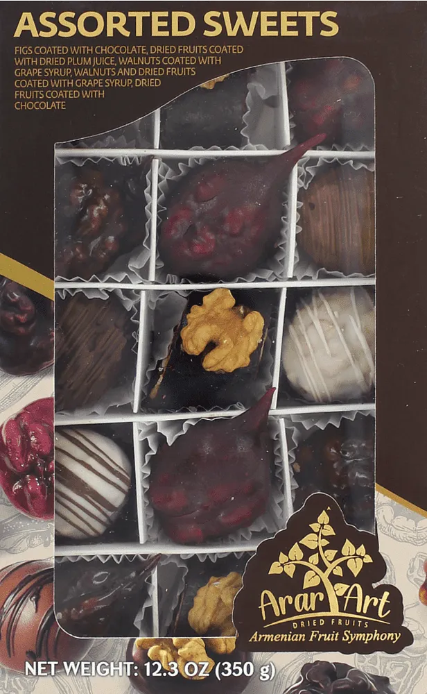 Dessert of dried fruits and nuts "Arar Art Assorted Sweets" 350g±5%