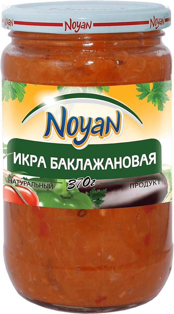 Eggplant caviar "Noyan" 370g 