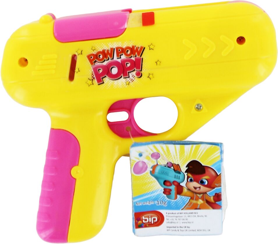 Игрушка+конфета "Pow Pow Pop" 10г