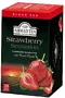 Black tea "Ahmad Tea Strawberry Sensation" 20*2g