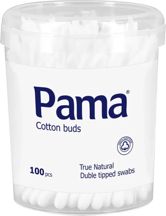 Cotton buds "Pama" 100 pcs