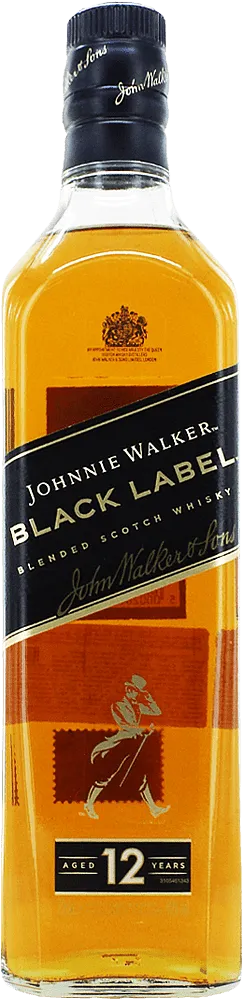 Виски "Johnnie Walker 12 Black Label" 0.7л 