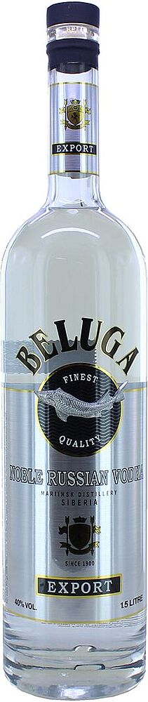 Vodka "Beluga Export" 1.5l