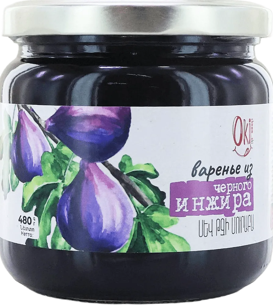 Варенье инжирное "OkiChmoki" 480г