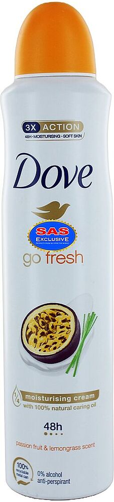Antiperspirant - deodorant "Dove Go Fresh" 250ml

