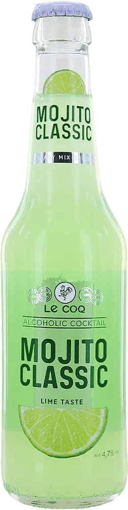 Alcoholic mojito cocktail "Le Coq Mojito Classic" 0.33l
