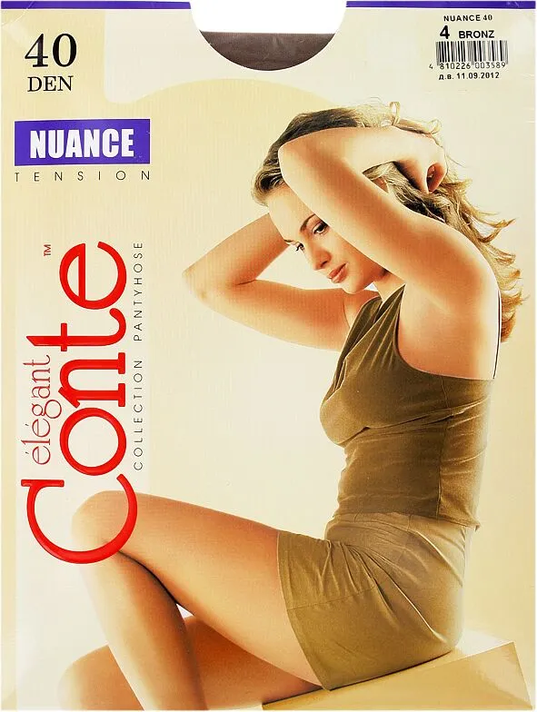Bronze tights "Conte Elegant Nuance 40 Den N4"  