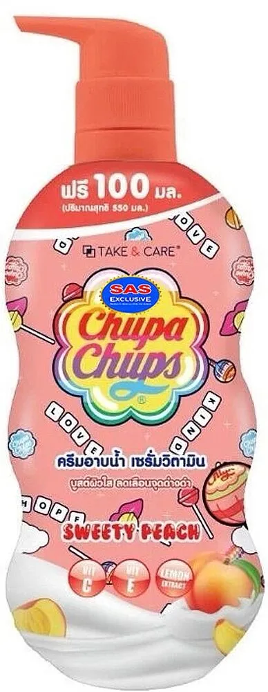 Լոգանքի կրեմ-գել մանկական «Chupa Chups» 550մլ
