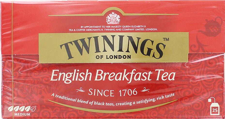 Թեյ սև «Twinings English Breakfast» 50գ
