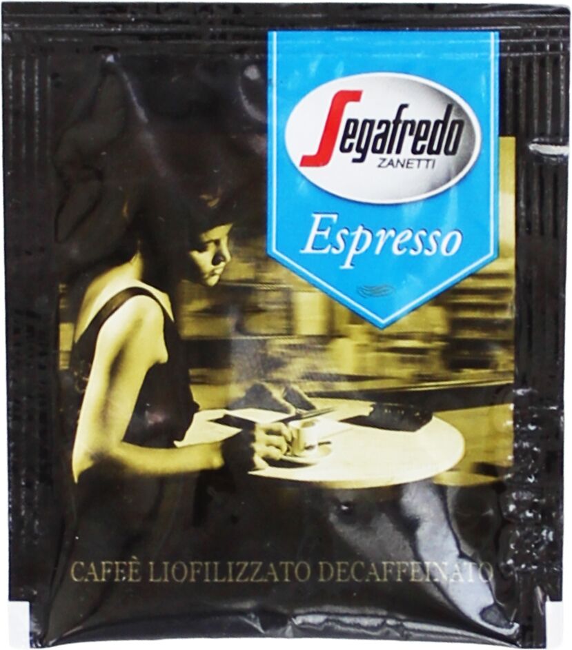 Кофе растворимый "Segafredo Zanetti Espresso Decaffeinato" 1.6г