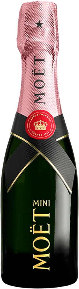 Шампанское "Moet & Chandon Rose Mini Brut" 0.2л  