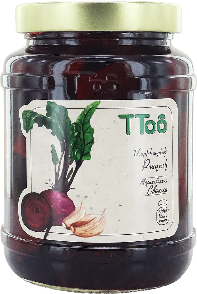 Pickled beet "Ttoo" 770g
