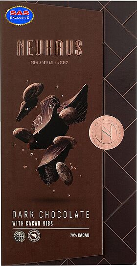 Շոկոլադե սալիկ դառը «Neuhaus» 100գ
