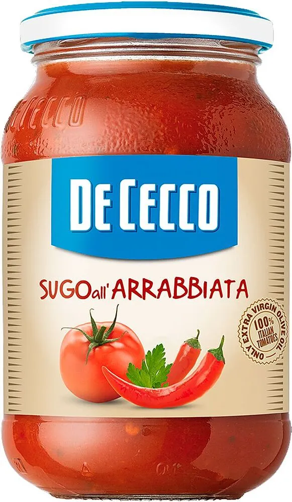 Соус арабиата "De Cecco" 400г