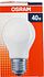 Light bulb "Osram" classic A,  frosted 