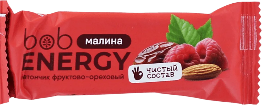 Fruit-nut bar "BOB Energy" 40g
