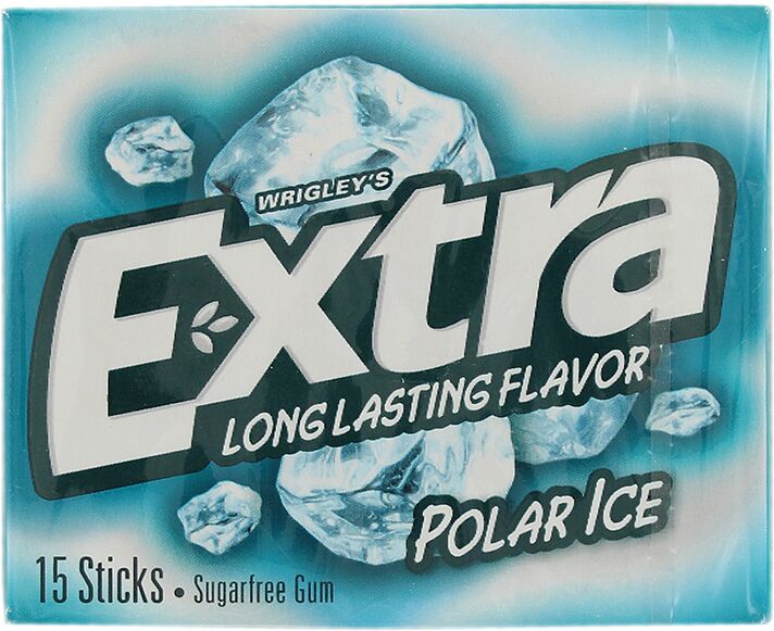 Жевательная резинка "Extra" 40г Полярный лед