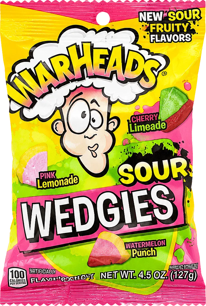 Դոնդողե կոնֆետներ «Warheads Sour Wedgies» 127գ