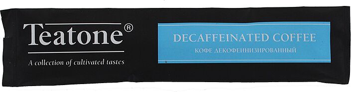 Растворимый кофе "Teatone Decaffeinated Coffee"  1.6г