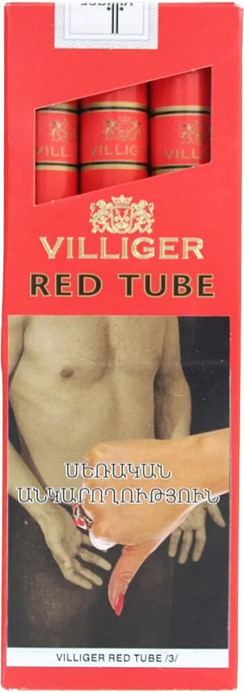 Cigar "Villiger Red Tube Sumatra" 
