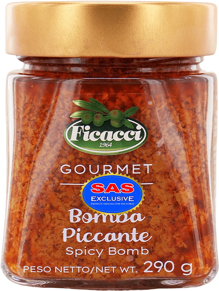 Hot vegetable paste "Ficacci Gourmet Bamba Piccante" 290g
