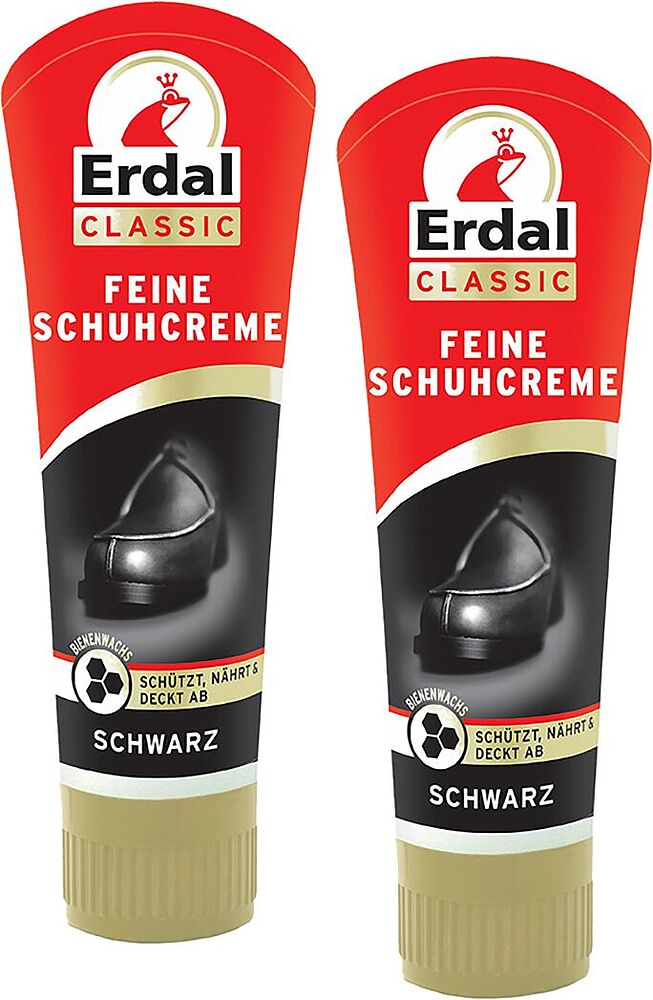 Shoe cream ''Erdal'' 75ml Black 