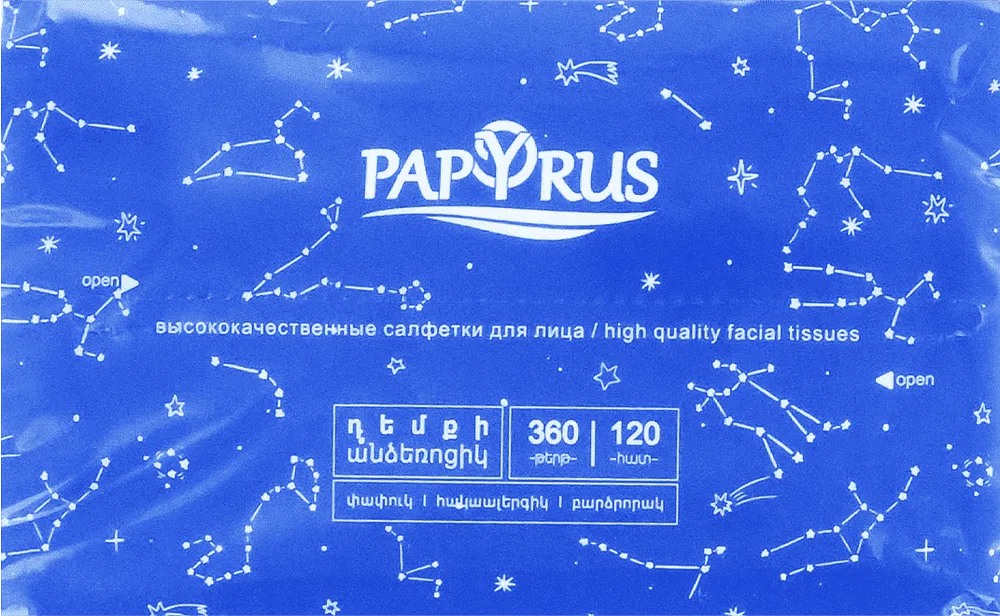 Napkins "Papyrus" 120 pcs
