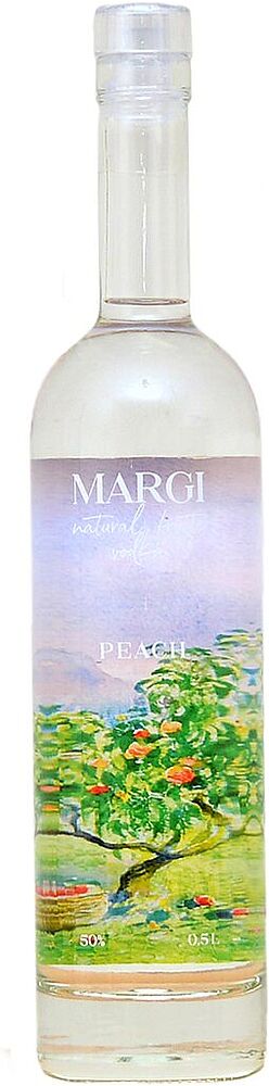 Peach vodka "Margi" 0.5l
