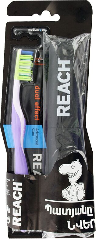 Toothbrush "Reach Advanced Care Dual Effect" 