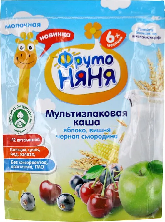 Multicereal porridge "Fruto Nyanya" 200g