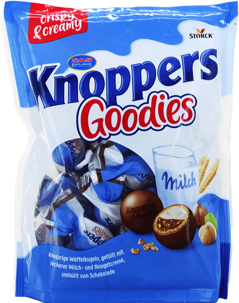 Chocolate candies "Knoppers Goodies" 180g