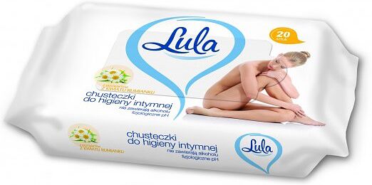 Салфетки влажные для интимной гигиены "Lula" 20шт.