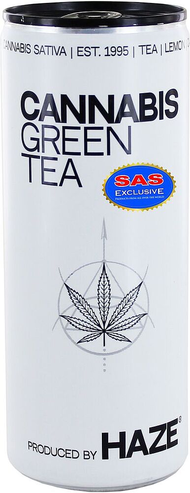 Սառը թեյ «Cannabis Haze» 250մլ Կանեփ