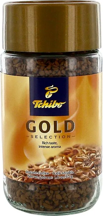 Instant coffee "Tchibo Gold Selection" 50g