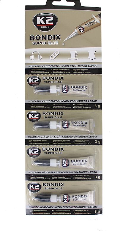 Glue "K2 Bondix" 3g