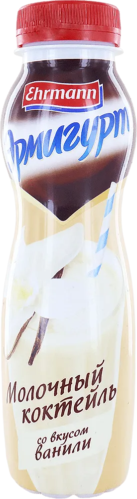 Milk cocktail "Ehrmann Ermigurt" 280ml, fat content: 2.5%