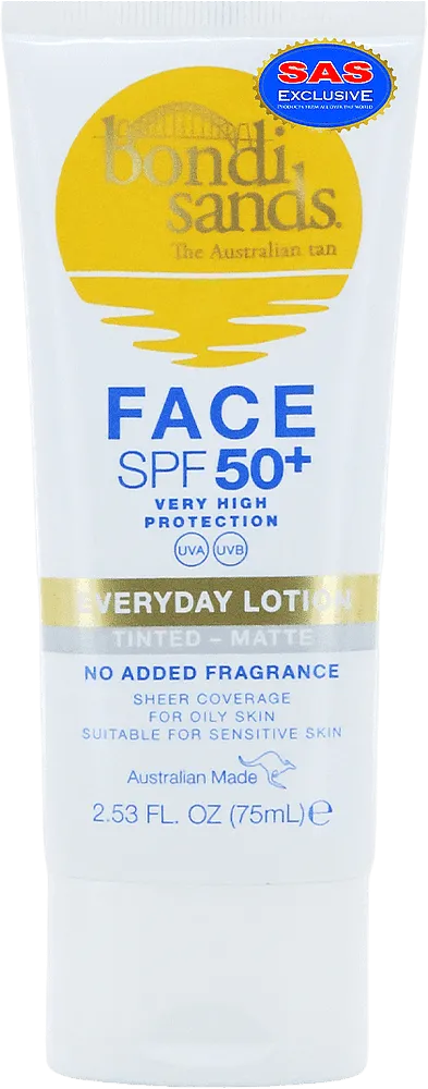 Արևապաշտպան-երանգավորող դեմքի լոսյոն «Bondi Sands 50SPF» 75մլ
