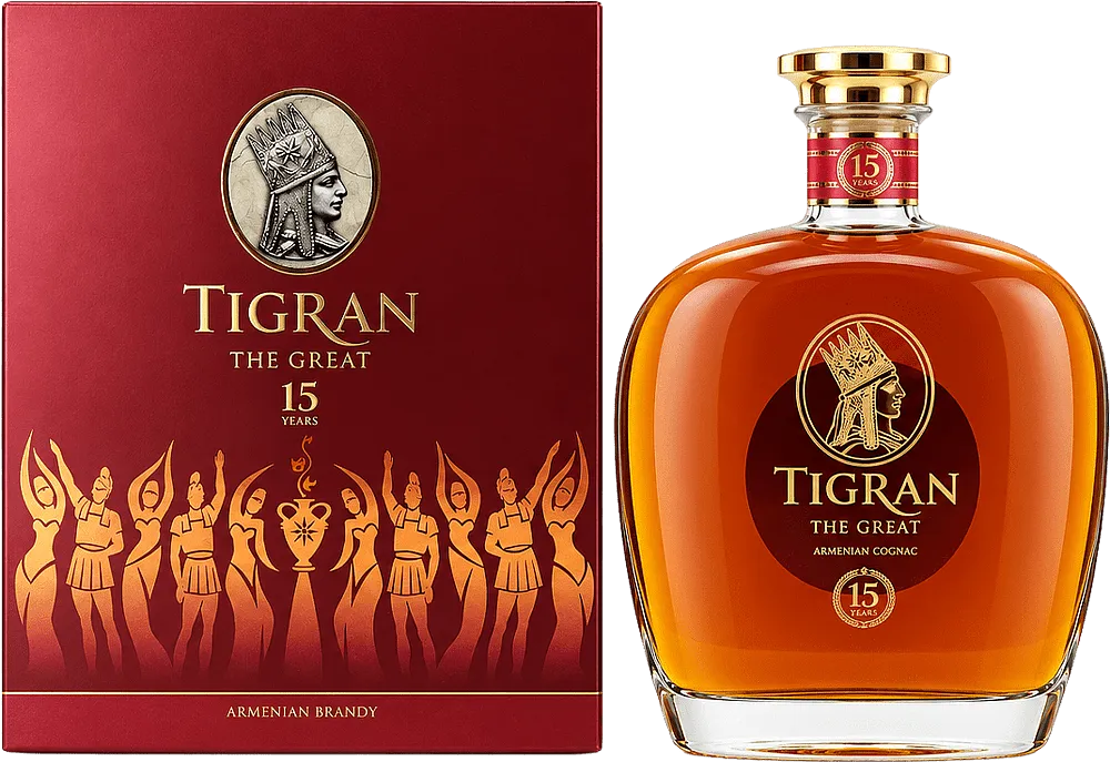 Cognac "Tigran The Great 15*" 700ml